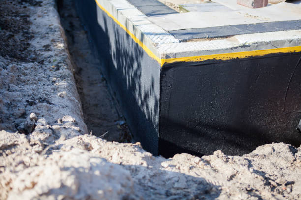 Professional Exterior Waterproofing technician working in Paulsboro, NJ